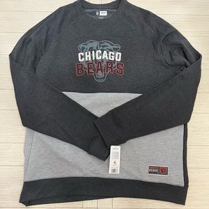 NWT NEW MEN'S CHICAGO BEARS SWEATSHIRT NFL TEAM APPAREL SIZE EXTRA LARGE (XL)